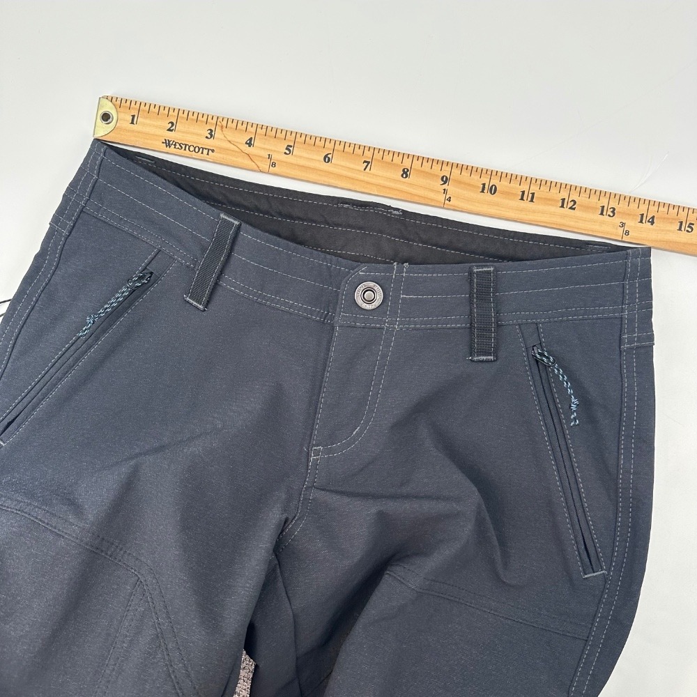 Kuhl Klash Pants Relaxed Fit Softshell Hiking Travel Size 4 Gotham 6210 - Picture 2 of 15